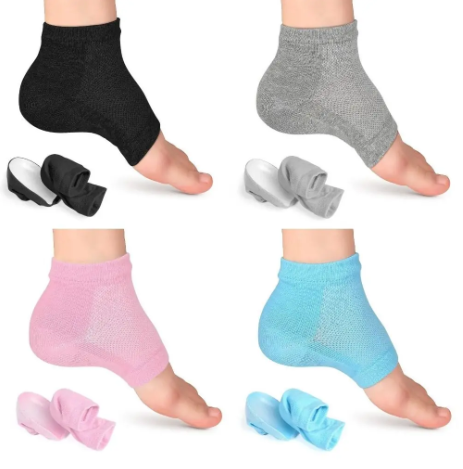 1Pair Sports Socks Anti-slip Invisible Height Increase Insoles Women Men
