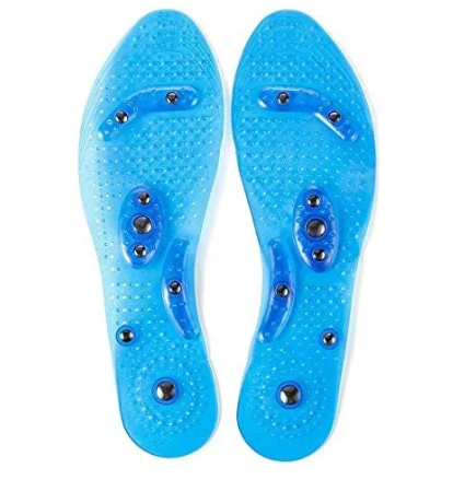 1Pair Unisex Magnetic Massage Insoles Foot Acupressure Shoe Insoles