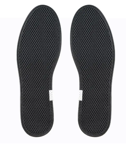 1Pair Bamboo Charcoal Sports Insole Breathable Shock Absorbing Comfortable