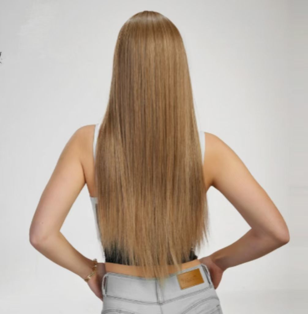 1PC Blonde Unicorn Long Synthetic Wigs for Women Straight Wig with Bangs Daily Party Cosplay Wigs Heat Resistant Fiber Hair