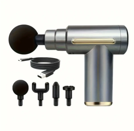 Portable Massage Gun for Full Body Relief USB Rechargeable Ideal for Back Neck Muscles Perfect Holiday Gift for Men Women