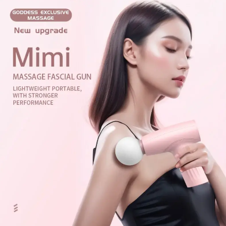 1PC Muscle Mini Massage Gun Deep Tissue Handheld Massage Gun Therapy Gun Fascia Gun Massagegun Massagers