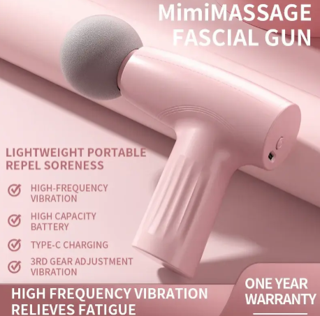 1PC Muscle Mini Massage Gun Deep Tissue Handheld Massage Gun Therapy Gun Fascia Gun Massagegun Massagers