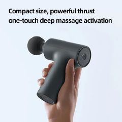 1PC Mini Fascia Gun 2C Thrust 12kg Smart Gear Memory 350g Portable 2500rpm High Speed Massage Fascia Gun