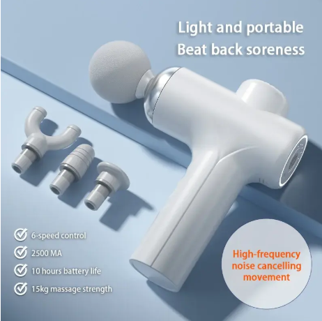 NEW Electric Massager Mini Fascia Gun Fitness Professional Massager Portable Home Multi Functional Exercise Hammer