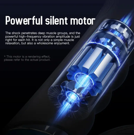 Electric Scraping Fascia Massage Gun Muscle Stimulator Microcurrent Pain Relief Relaxation Slimming Shaping Rehabilitation Tool