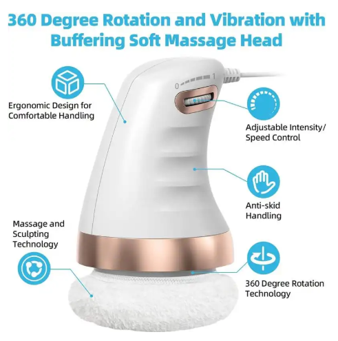 Cellulite Massager Body Slim Sculpting Machine Handheld Electric Massage Gun Skin Tightening For Belly Waist Butt Arms Legs