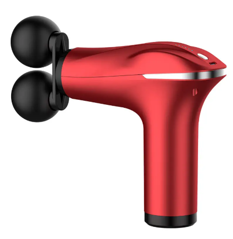 Double Head Massage Gun Muscle Relaxor Electric Neck Mask Gun Fitness Intelligent Mini Vibration Impact Gun Fascia Gun
