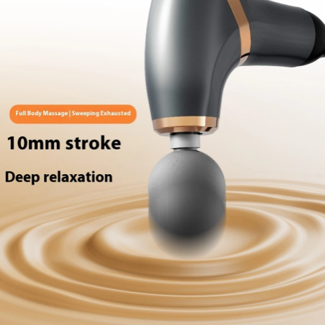 Electric Massager Muscle Fitness Massage Gun Multi Functional Detachable Handle Splitting Strap Fascia Gun for Fitness Fasciagun