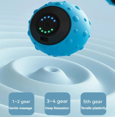 Sports Massage Ball Shoulder And Neck Body Muscle Relaxation Sole Back Foot Massage Rechargeable Fascia Ball Electric Yoga Ball