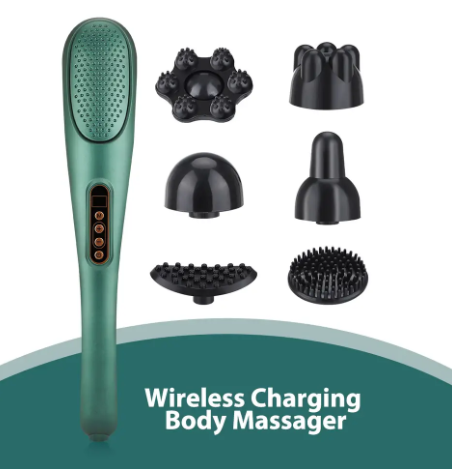 Massage Hammer Massage Gun Deep Tissue Cervical Spine Muscles Relax Relieve Fatigue Home Sports Fitness