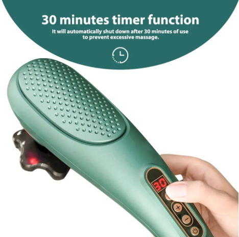 Massage Hammer Massage Gun Deep Tissue Cervical Spine Muscles Relax Relieve Fatigue Home Sports Fitness