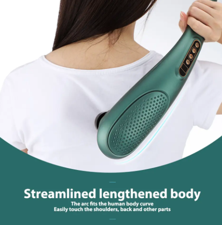 Massage Hammer Massage Gun Deep Tissue Cervical Spine Muscles Relax Relieve Fatigue Home Sports Fitness