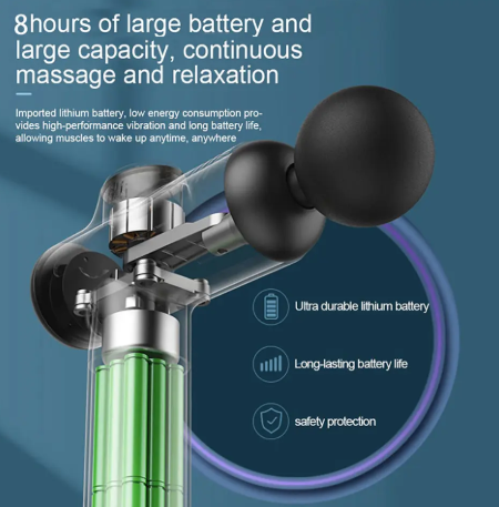 Professional Massage Gun Electric Shock Muscle Relaxation Vibration Fitness Massager For Body Neck Ladies Home Travel Fascia Gun