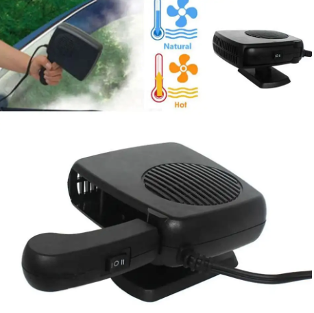 1PC Car Heater Fan 12V Portable Auto Windshield Heater Car Heater, Car Glass Defogging And Defrosting Heater