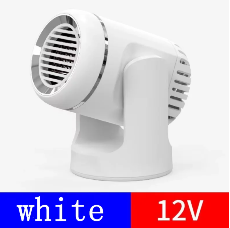360° Rotate Car Fan Heater 3 Adjustable Power Turbine Heating Fan Heater Car Windshield Defrosting Demister Warm Heater Home