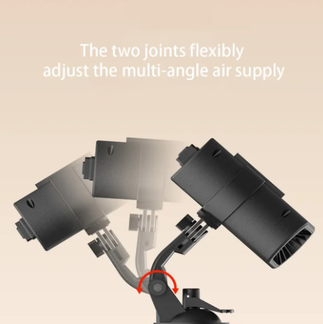 1PC 12V Car Heater Demister Strong Suction Type Heating Fan Electric Cooling Windshield Defroster Defogging Demister For Winter