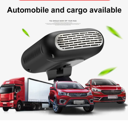1PC 12V Electric Car Heater Heating Fan Windshield Defogger Defroster Demister Portable Auto Winter Electric Heating Heater Fan
