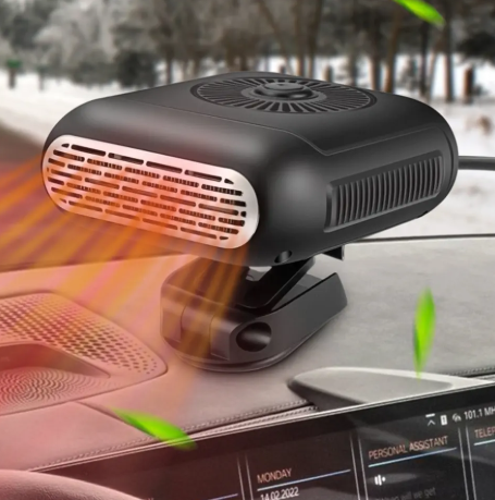 1PC 12V Electric Car Heater Heating Fan Windshield Defogger Defroster Demister Portable Auto Winter Electric Heating Heater Fan