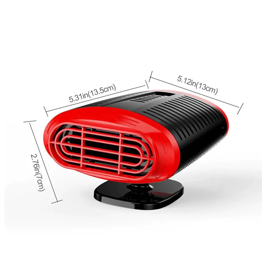 1PC 12v Auto Car Heater Electric Cooling Heating Fan Portable Electric Dryer Windshield Defogging Demister Defroster