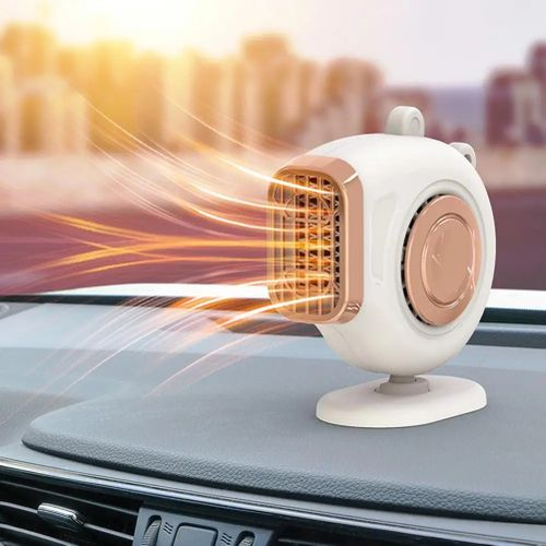 1PC 12V Portable Car Heater Electric Vehicle Heating Fan Driving Defroster Electric Dryer Windshield Defogging Demister