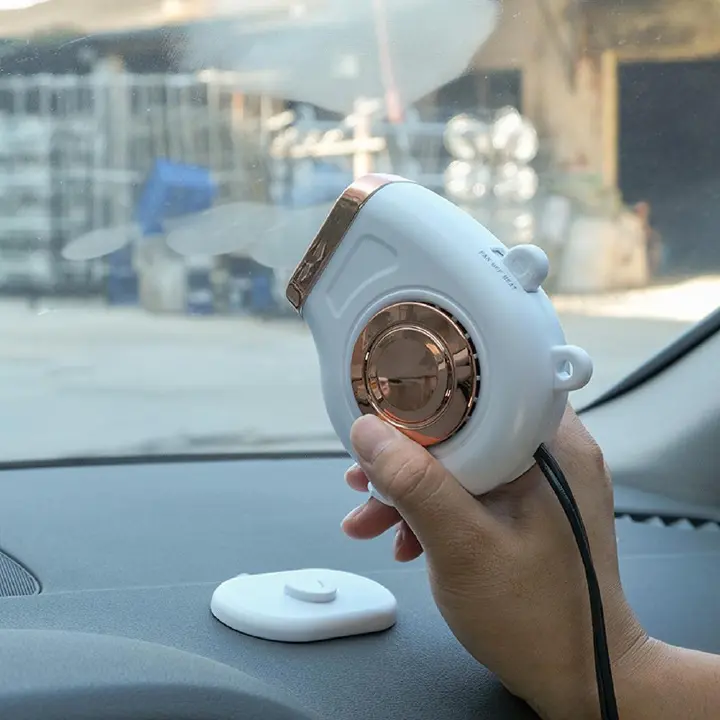1PC 12V Portable Car Heater Electric Vehicle Heating Fan Driving Defroster Electric Dryer Windshield Defogging Demister