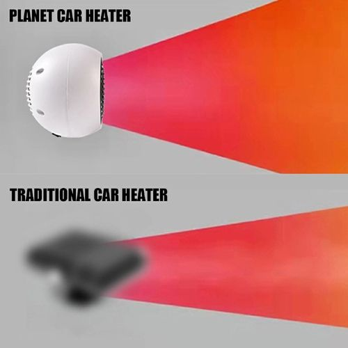 1PC 24V Car Heater Ceramic Electric Portable Cooling Demister Fast Heat 2 Modes Windshield Defogging