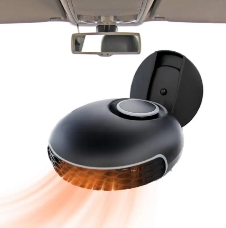 1PC 12v Car Heater Fans Windshield Defogging Defrosting Portable Electric Heating Fan Frost Snow Fog Removal Machine for Bus Truck