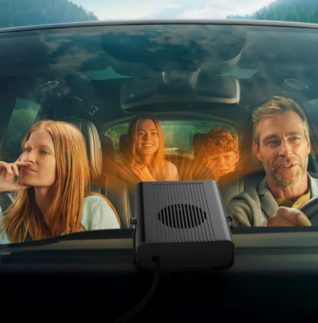 1PC 12V Portable Auto Car Heater Defroster Demister Electric Heater Windshield 360 Degree Rotation ABS Heating Cooling Fan