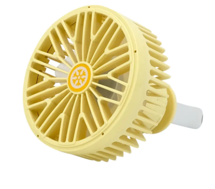 1PC Car Fan Magnetic Fan Car Cooler Silent Wireless Charging USB Fan 3Speed Adjustable Universal Car Rear Seat Auto Cooling Fan