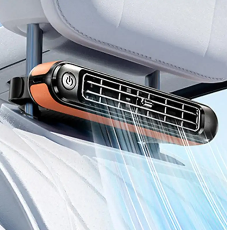 1PC Car Seat Air Conditioner Strong Wind USB Powered Car Seat Cooling Fan Portable Car Fan Portable Vehicle Fan Car Seat Fan