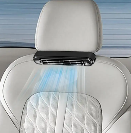 1PC Car Seat Air Conditioner Strong Wind USB Powered Car Seat Cooling Fan Portable Car Fan Portable Vehicle Fan Car Seat Fan