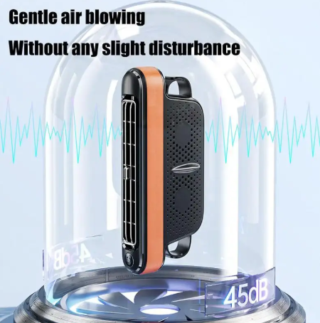 1PC Car Seat Air Conditioner Strong Wind USB Powered Car Seat Cooling Fan Portable Car Fan Portable Vehicle Fan Car Seat Fan