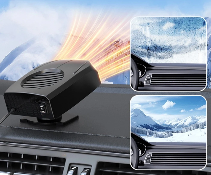 1PC 12V Car Heater And Windshield Defroster Adjustable Multifunctional Vehicle Heat Car Heating Defroster Heater