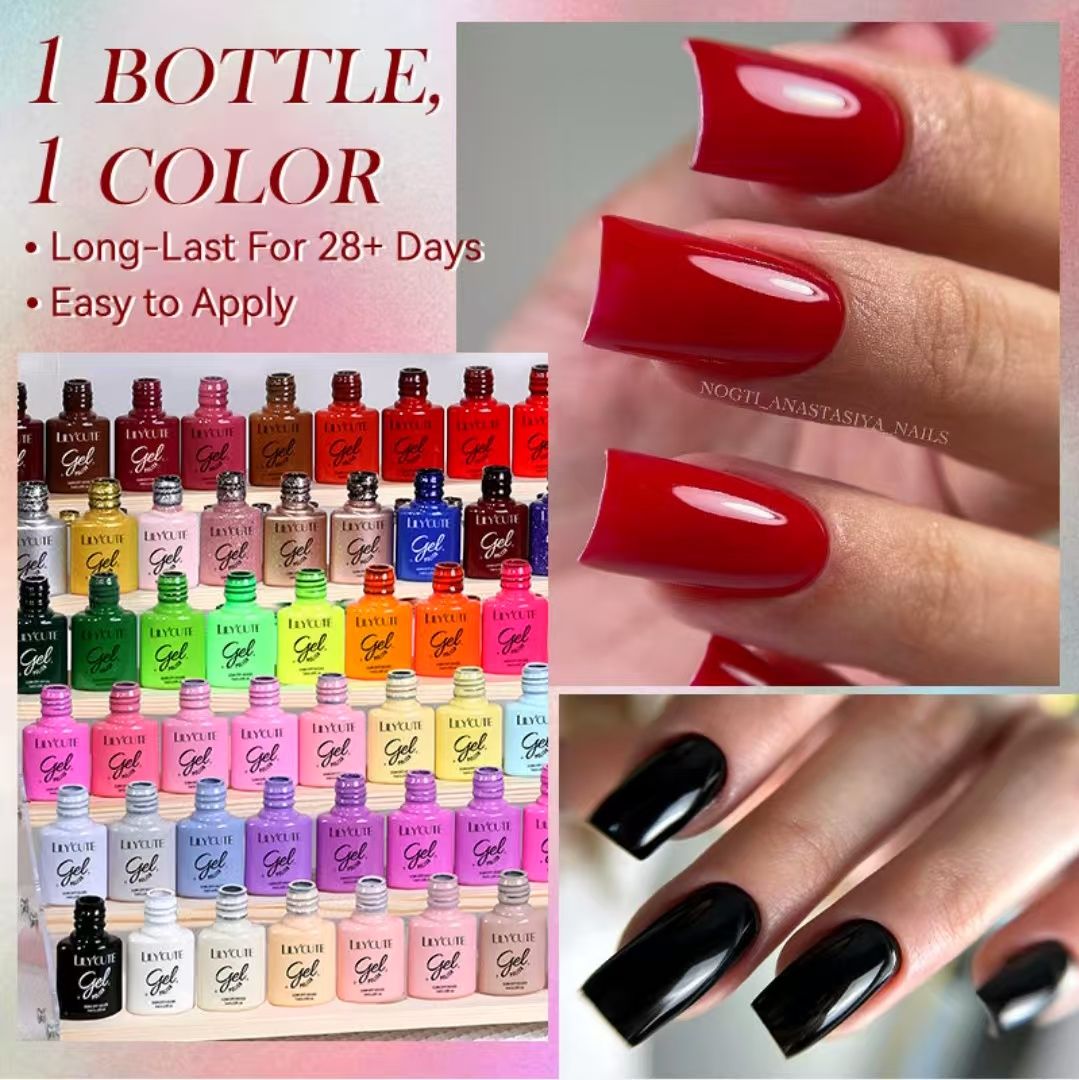 6Pcs/set Coffee Series Gel Nail Polish Kit Manicure Semi Permanent Soak Off UV Nail Art Gel Varnish