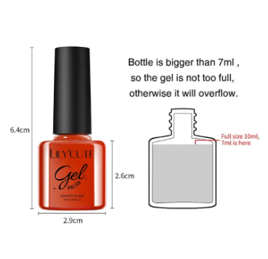 6Pcs/set Coffee Series Gel Nail Polish Kit Manicure Semi Permanent Soak Off UV Nail Art Gel Varnish