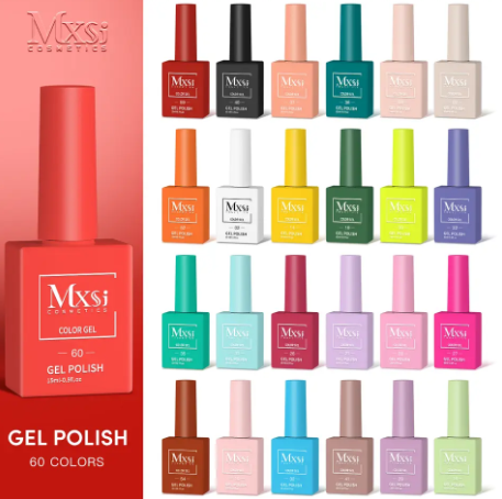 5PCS Popular Color Solid Color Nail Kit Gel Nail Polish Nail Art Varnish Gel UV