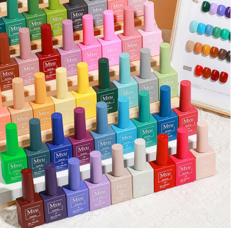 5PCS Popular Color Solid Color Nail Kit Gel Nail Polish Nail Art Varnish Gel UV
