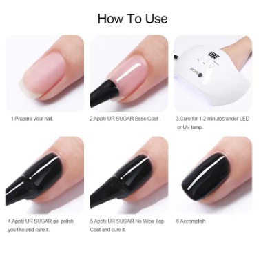 6Pcs/Set Thermal Gel Nail Polish Temperature Color Changing Holography Glitter Soak Off UV Gel Varnish