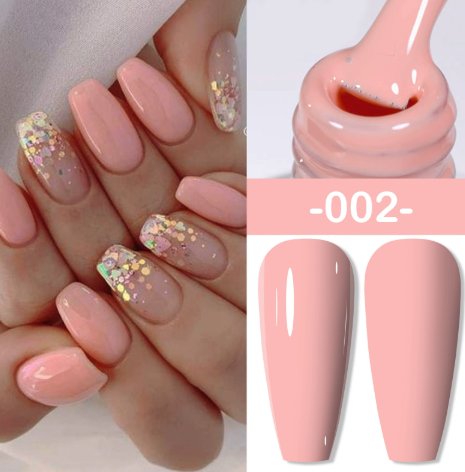 3PCS Color Cream Candy Macaron Gel Nail Polish Glue Set Nail Polish New Nail Polish Glue