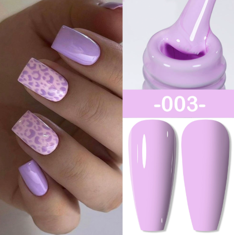 3PCS Color Cream Candy Macaron Gel Nail Polish Glue Set Nail Polish New Nail Polish Glue