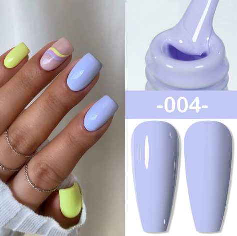 3PCS Color Cream Candy Macaron Gel Nail Polish Glue Set Nail Polish New Nail Polish Glue