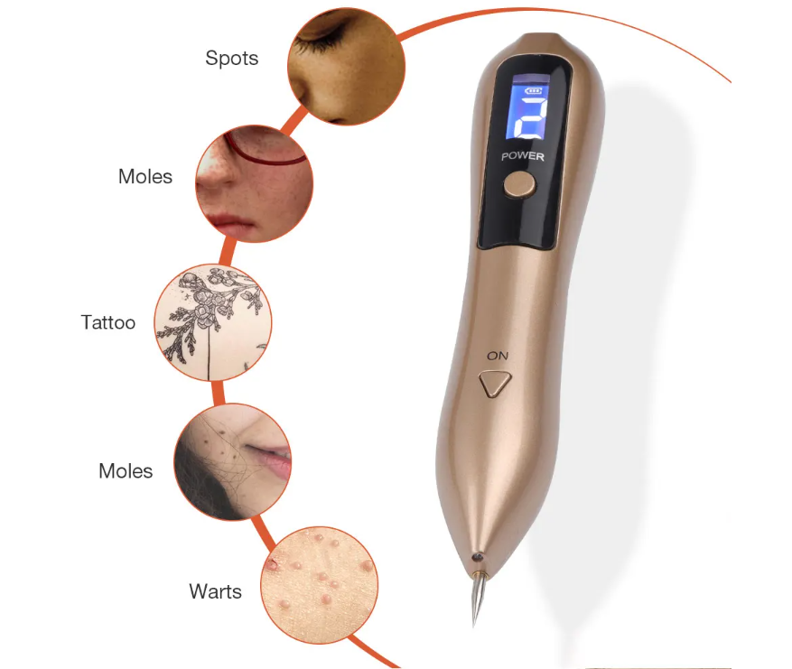 Mole Nevus Removal Pen Wart Plasma Remover Device Electric Laser Tool Facial Skin Corn Freckle Tag Dark Age Sweep Spots Tattoo