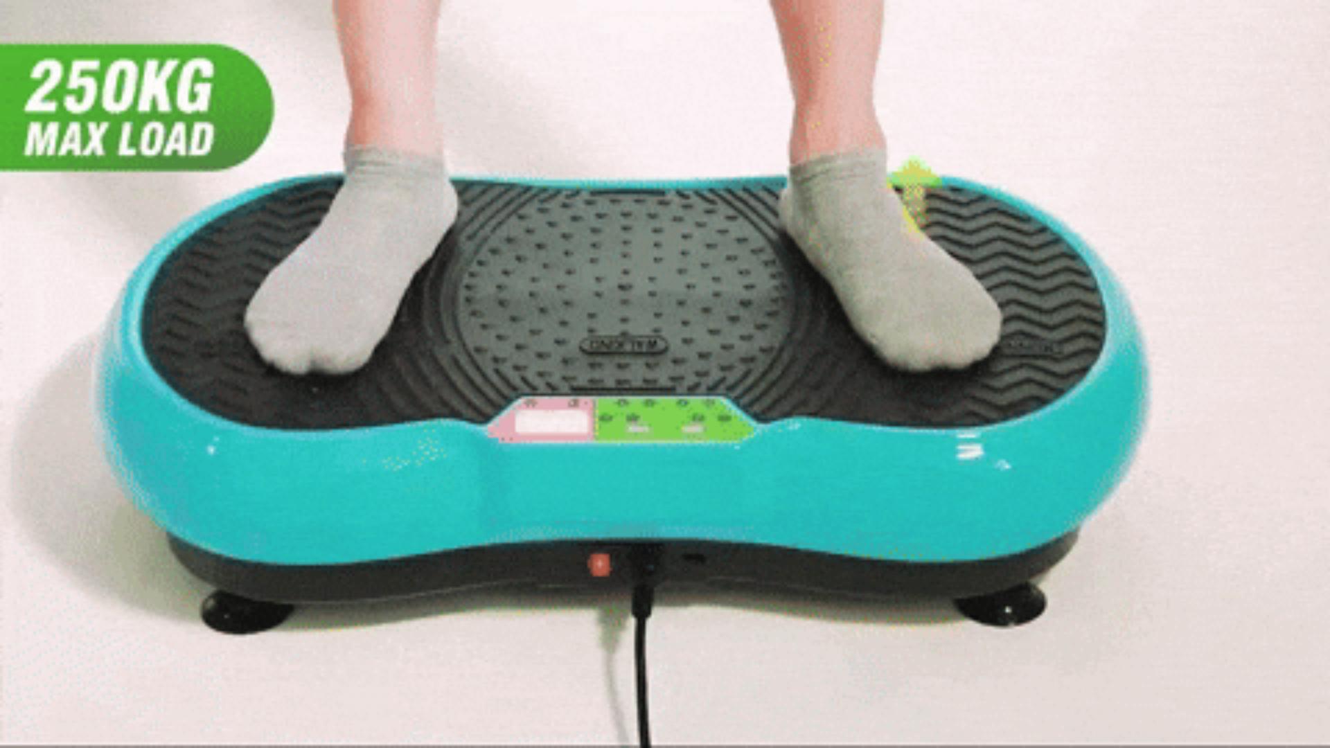New Design Fitness Body Relax Fitness Machine Ultrathin Mini Vibration Plate Vibration Platform For Body Slimmer Full Body Work Vibrator