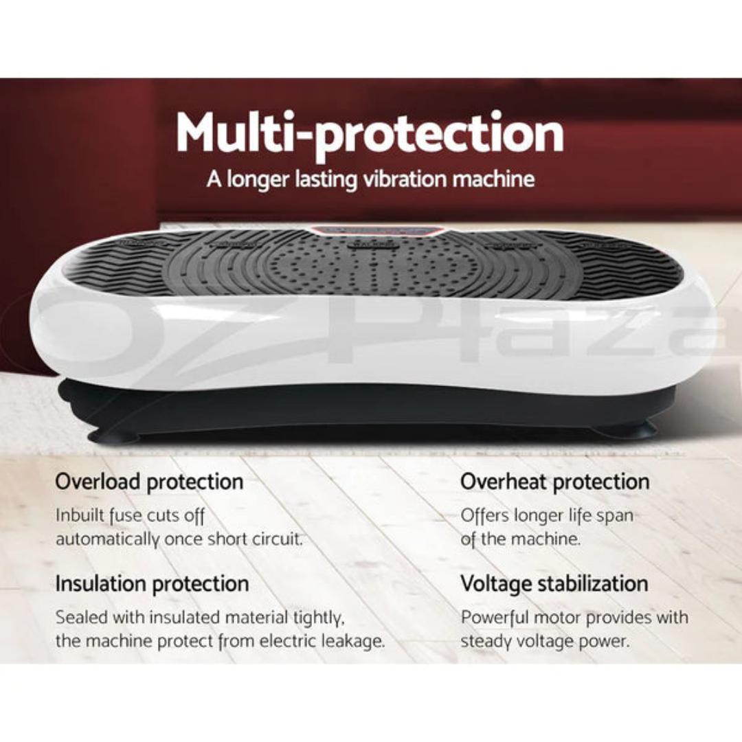 New Design Fitness Body Relax Fitness Machine Ultrathin Mini Vibration Plate Vibration Platform For Body Slimmer Full Body Work Vibrator