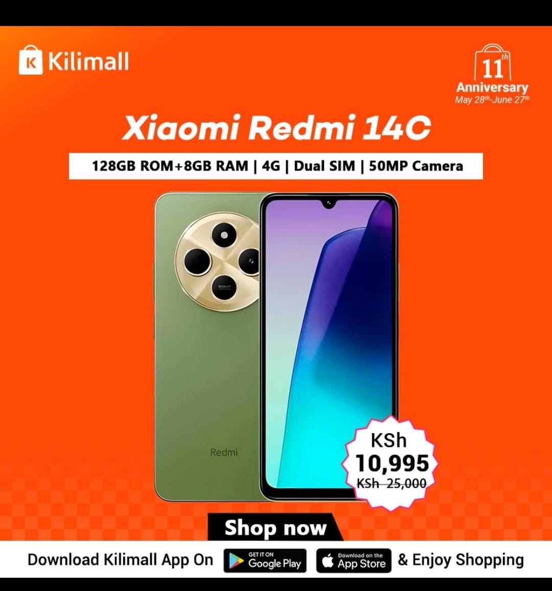 [NEW ARRIVAL] Xiaomi Redmi 14C 6.88" 256GB ROM+8GB RAM/128GB ROM+4GB RAM 4G Network Dual SIM 90Hz LCD Screen 50MP Camera 33W Type-C Charging 5000mAh Battery Fingerprin t& Face Smart Phones Phone