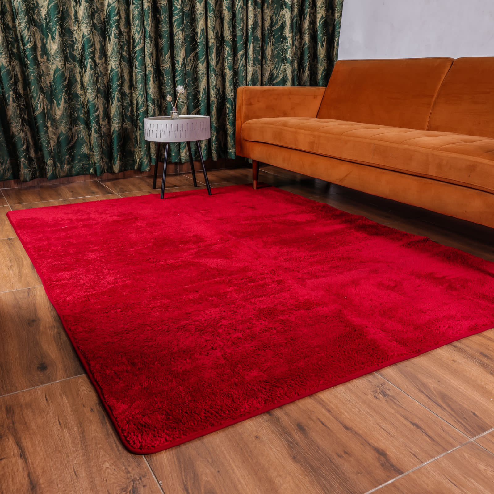 Non Slip Absorbent Soft luxurious carpet for sitting room size 5*8