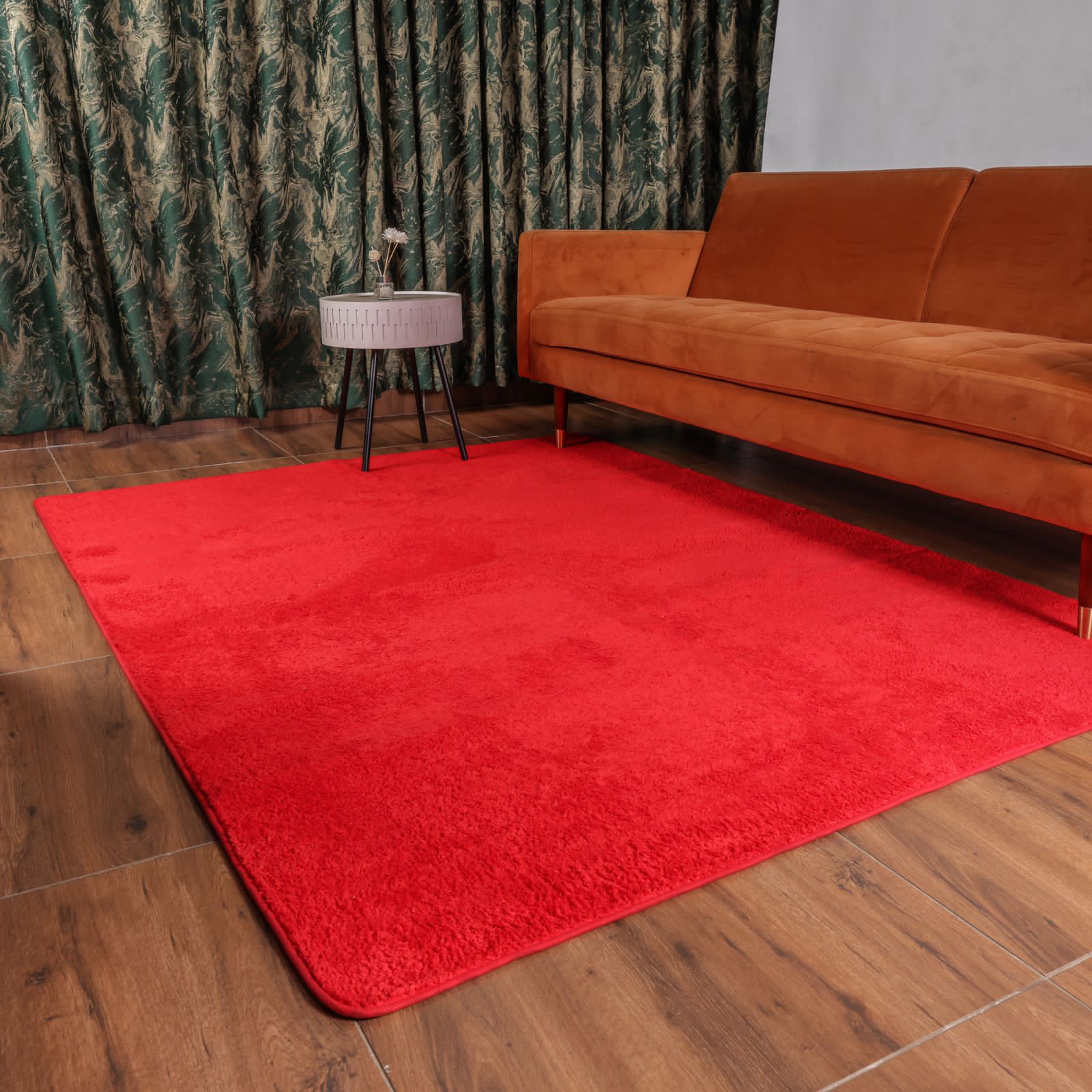 Non Slip Absorbent Soft luxurious carpet for sitting room size 5*8
