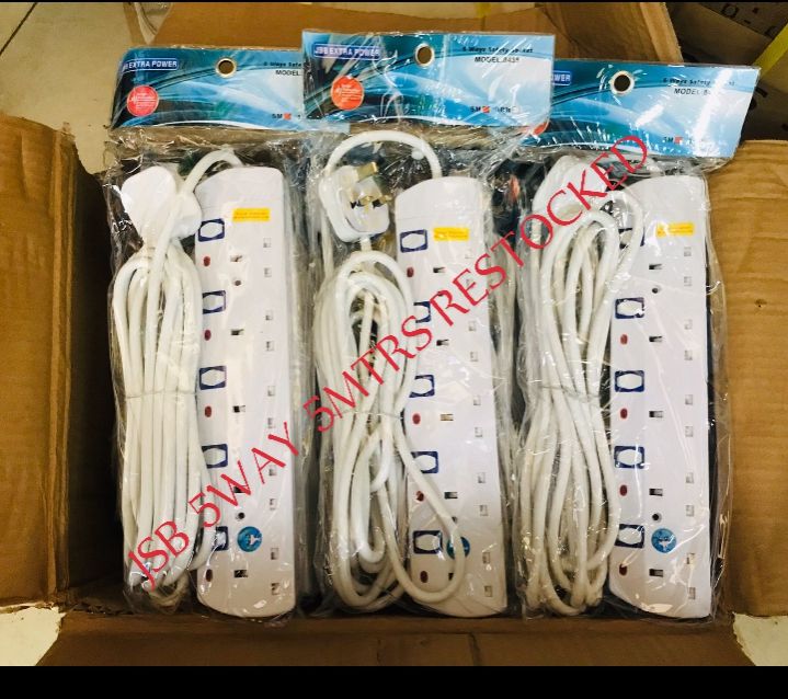 5 Way Power Extension 1pc