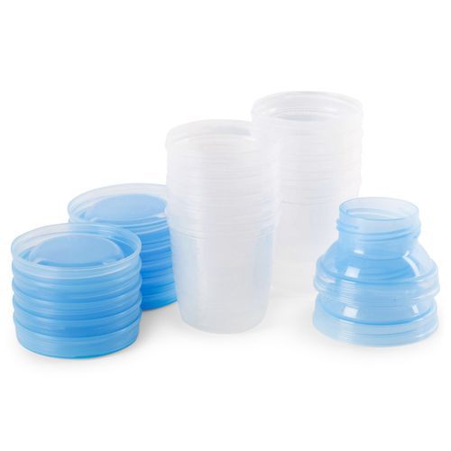 CLEARANCE OFFER Mom Easy Breast Milk Storage Containers-6 Cups With Lids
